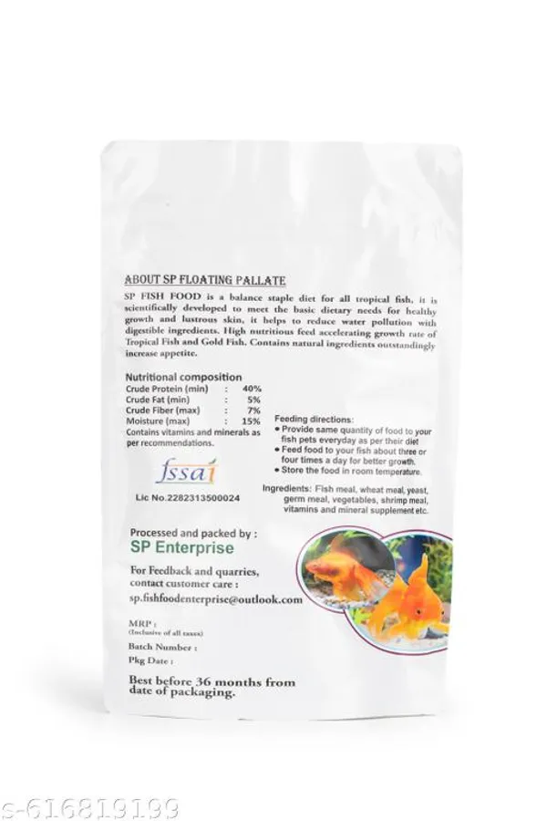 Sp_Floating_Pallate_For_All_Fishes_1._8Mm_180Gm_Pouch_For_All_Types_Of_Aquarium_Fish_High_Protein_And_Fiber_Added_Vitamins