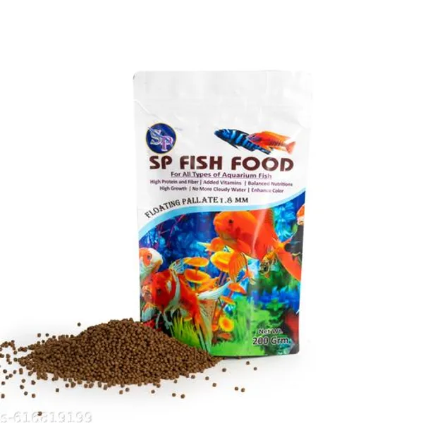 Sp_Floating_Pallate_For_All_Fishes_1._8Mm_180Gm_Pouch_For_All_Types_Of_Aquarium_Fish_High_Protein_And_Fiber_Added_Vitamins