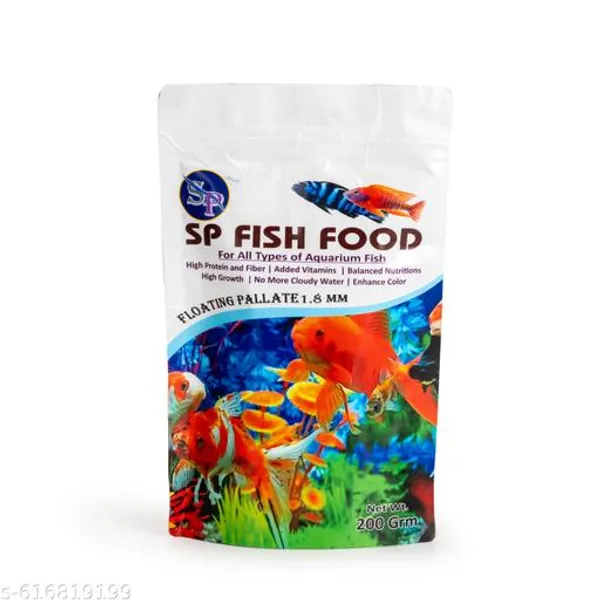 Sp_Floating_Pallate_For_All_Fishes_1._8Mm_180Gm_Pouch_For_All_Types_Of_Aquarium_Fish_High_Protein_And_Fiber_Added_Vitamins