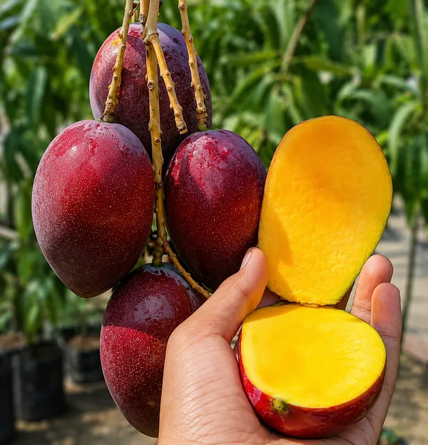 Miyazaki_mango_grafted_plant_fruiting_from_next_year_._miyazaki_aam_ka_podha
