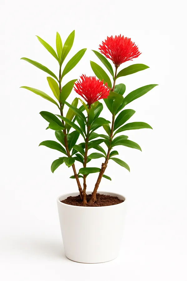 Pack_of_3_Ixora_And_Fresh_Orange_Kalanchoe_Flowering_Plant_With_Green_Foliage_And_Hibiscus_Calcutta_Variety_Yellow_Color