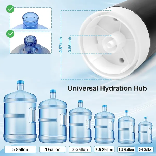 White_And_Black_Electric_Water_Dispenser_Pump_For_Bottles