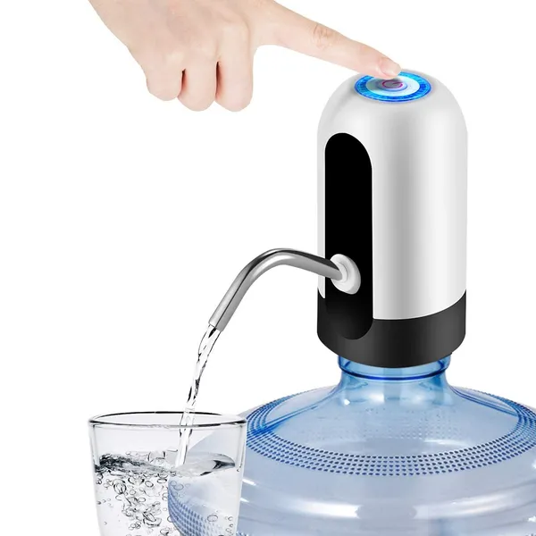 White_And_Black_Electric_Water_Dispenser_Pump_For_Bottles