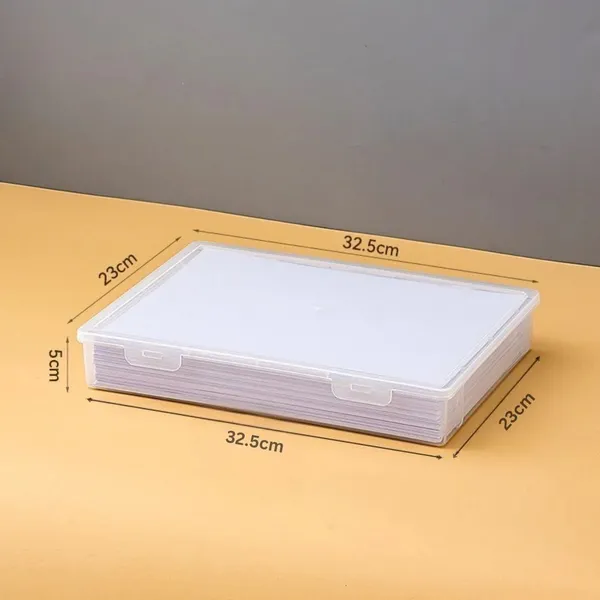 A4_Clear_File_Storage_Box_with_Lid_|_Plastic_Document_Organizer_Case_|_Waterproof_Office_&_Home_File_Holder_(32.5_x_23_x_5_cm)