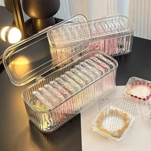 Acrylic__Jwellery-organizer,_Clear_Multi-Compartment_Storage_Box_for_Earrings,_Rings,_Pendants