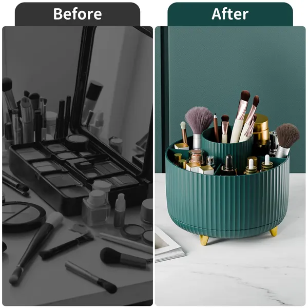 Teal_Green_With_Gold_Accents_Rotating_Makeup_Organizer_With_Tiered_Storage