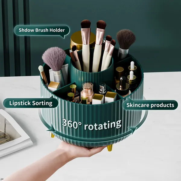 Teal_Green_With_Gold_Accents_Rotating_Makeup_Organizer_With_Tiered_Storage