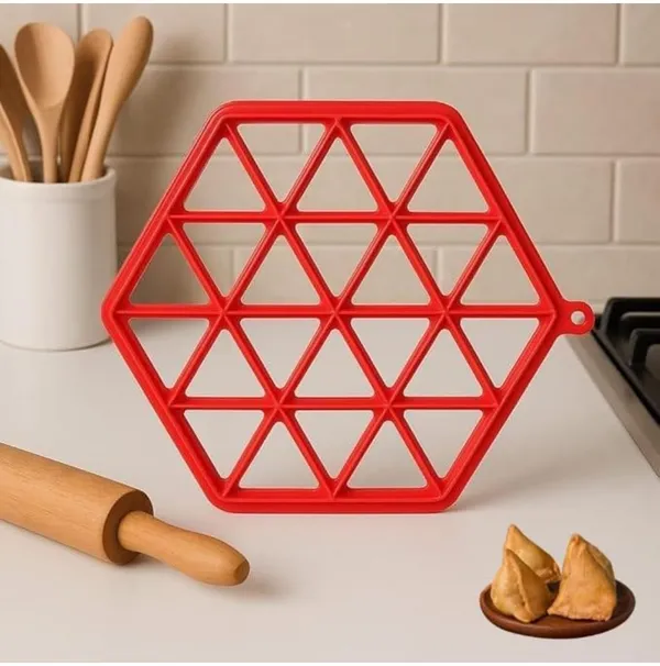 Multicolor_Hexagonal_Silicone_Trivet_Hot_Pad_-_Heat_Resistant_Kitchen_Mat