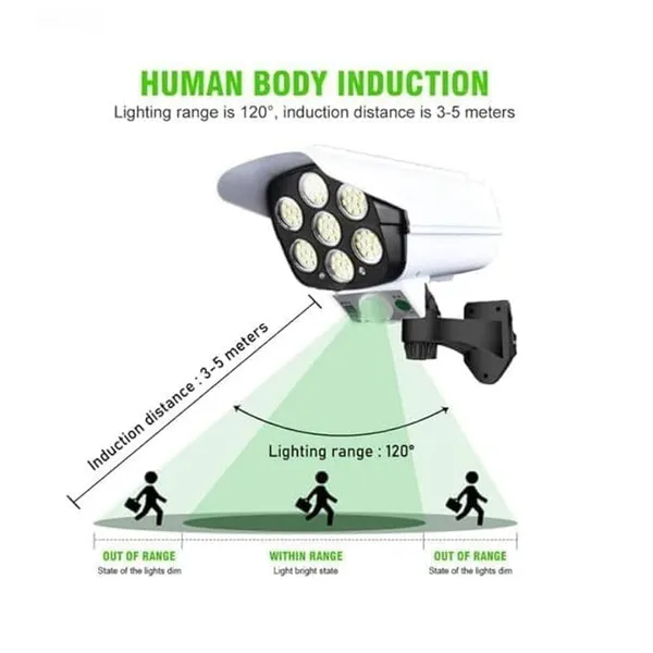 White_Solar_Powered_Motion_Sensor_Security_Light_With_Remote_Control_Outdoor_Waterproof_Wall_Lamp