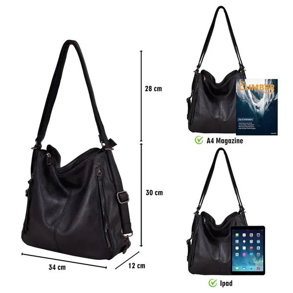 Black_Pu_Leather_Riviera_Daily_Handbag_For_Women