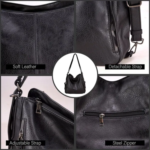 Black_Pu_Leather_Riviera_Daily_Handbag_For_Women