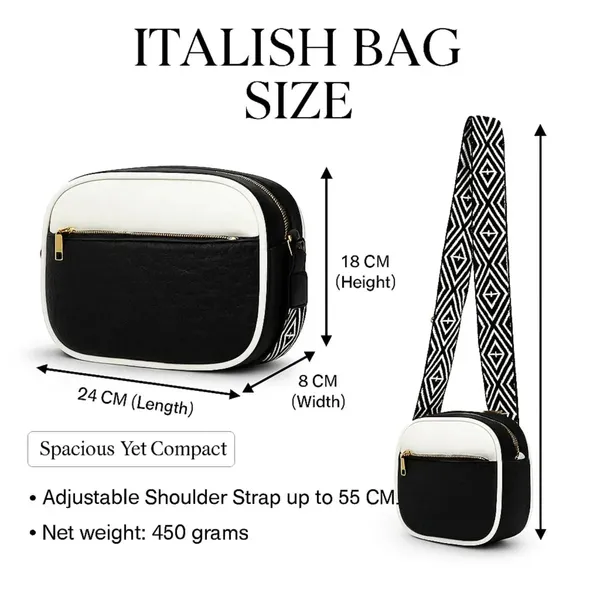 Black_&_White_Pu_Leather_Verra_Luxury_Handbag_For_Women