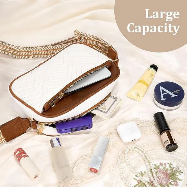 White_Pu_Leather_Vienna_City_Handbag_For_Women