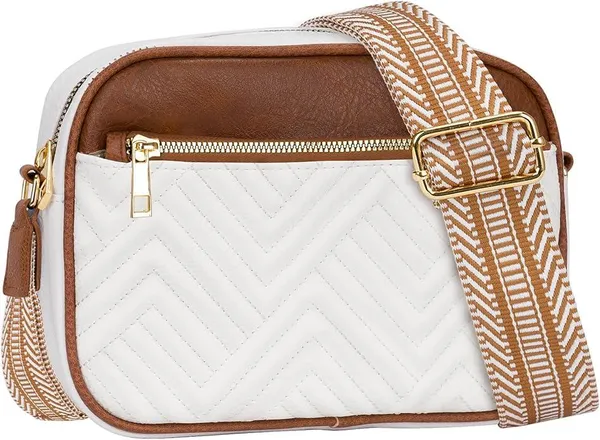 White_Pu_Leather_Vienna_City_Handbag_For_Women