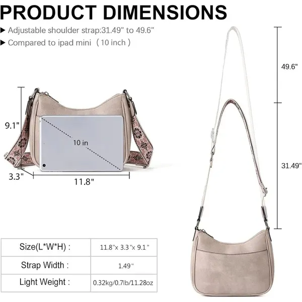 Beige_Pu_Leather_Nexa_Travel_Tote_Handbag_For_Women