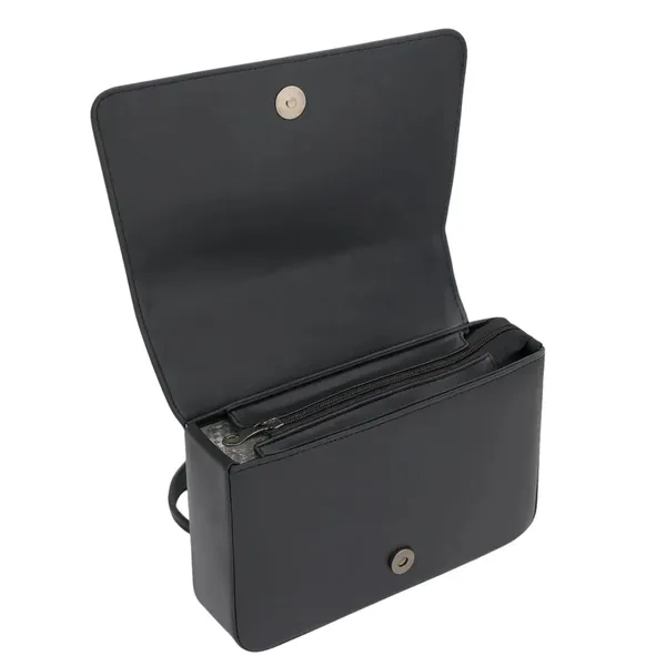 Black_Pu_Leather_Novella_Handbag_For_Women