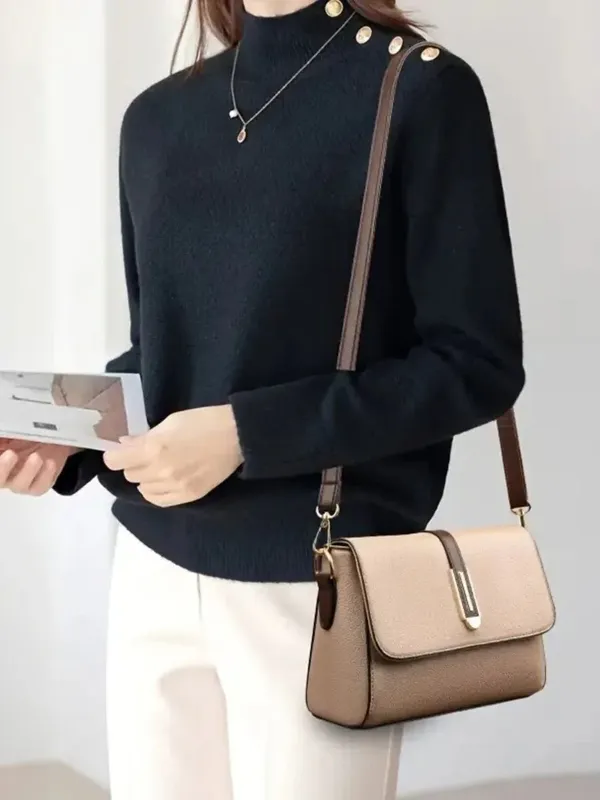 Light_Beige_Pu_Leather_Bella_Tote_Handbag_For_Women