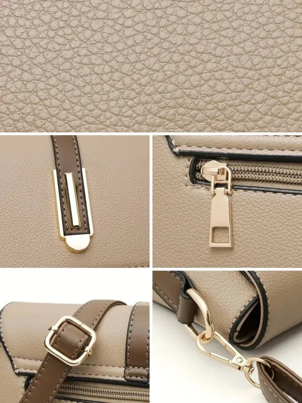 Light_Beige_Pu_Leather_Bella_Tote_Handbag_For_Women