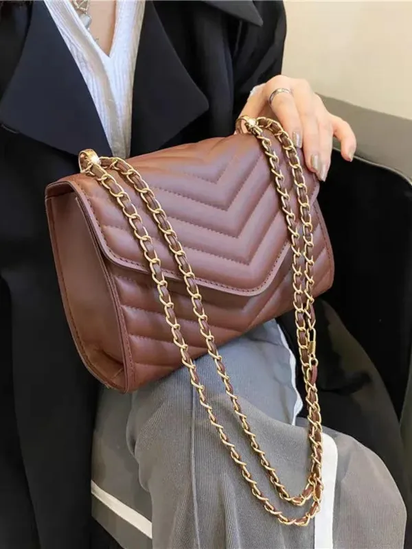 Brown_Quilted_Chevron_Shoulder_Sling_Bag