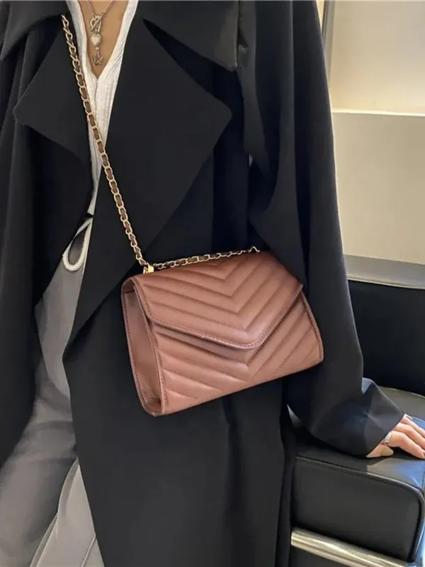 Brown_Quilted_Chevron_Shoulder_Sling_Bag