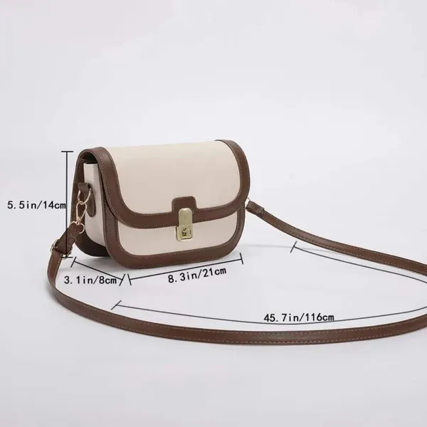 Beige_&_Brown_Pu_Leather_Valencia_Carry_Handbag_For_Women