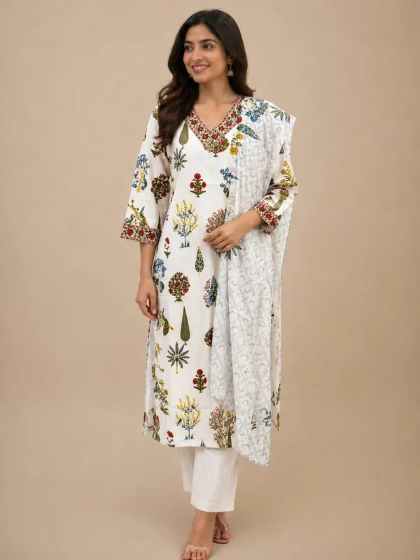 White_Kurti_For_Women
