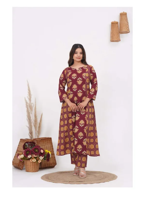 Maroon_Kurti