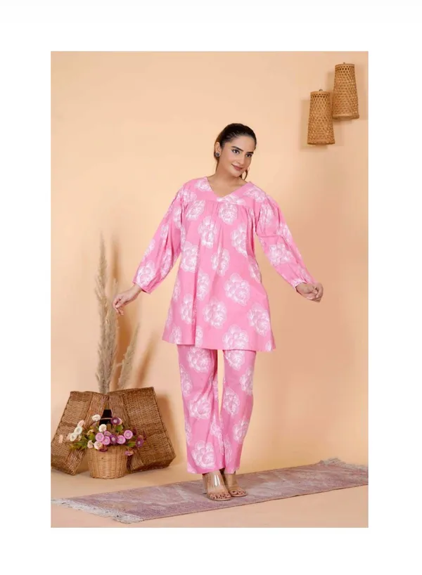 Pink_Cotton_Floral_Printed_Co-Ord_Set_For_Women