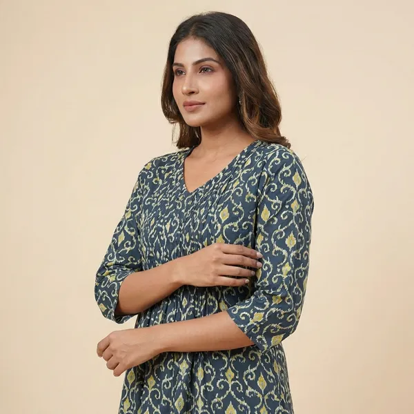 Blue_Cotton_Printed_Co-Ord_Set_For_Women