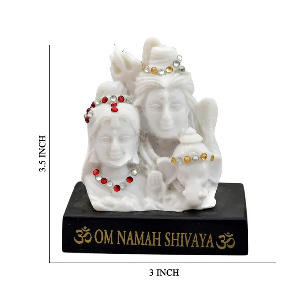 Earthen_Shiv_Parivar_Idol_For_Home_Temple_Lord_Shiva_Parvati_Ganesha_Murti_With_Om_Namah_Shivaya_Base_Decorative_Pooja_Idol_3_5_Inch_White