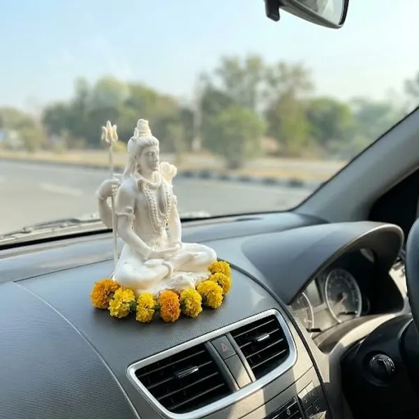 Earthen_Lord_Shiva_Meditating_Idol_With_Trishul_Damru_Mahadev_Murti_For_Home_Temple_Car_Dashboard_Office_Decor_3_Inch_White