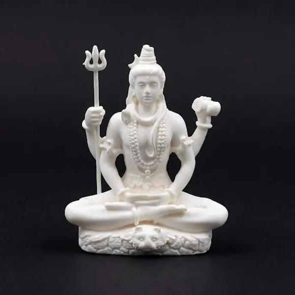 Earthen_Lord_Shiva_Meditating_Idol_With_Trishul_Damru_Mahadev_Murti_For_Home_Temple_Car_Dashboard_Office_Decor_3_Inch_White