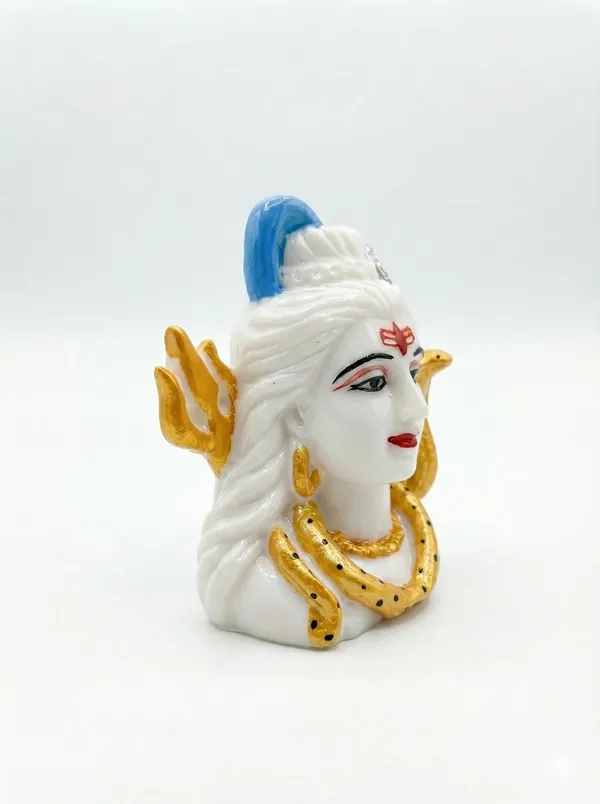 Earthen_Lord_Shiva_Face_Idol_For_Car_Dashboard_Home_Temple_Mahadev_Bust_Murti_With_Trishul_Snake_Design_Decorative_Shiv_Ji_Idol_Small_White