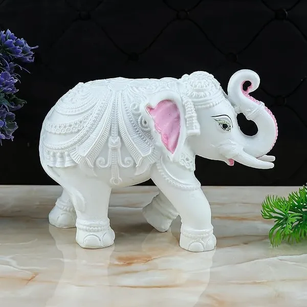 White_Elephant_Decorative_Showpiece_Lucky_Elephant_Idol_For_Home_Decor_Vastu_Small_Resin_Statue_3_4_Inch_Gift_Item