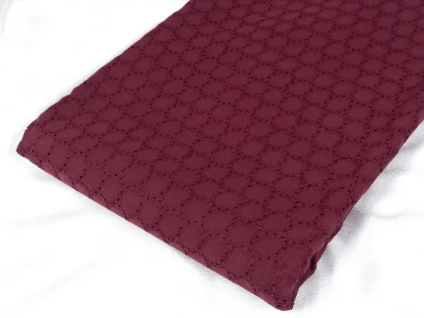 Maroon_Embroidered_Hakoba_Cotton_Fabric_(Price_Per_Meter)