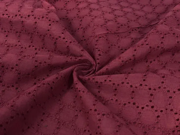 Maroon_Embroidered_Hakoba_Cotton_Fabric_(Price_Per_Meter)