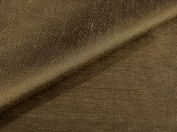 Khaki_Brown_Plain_Bangalore_Raw_Silk_Fabric_(Price_Per_Meter)