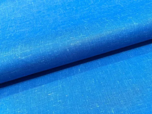 Blue_Plain_Cotton_Linen_Fabric_(Price_Per_Meter)
