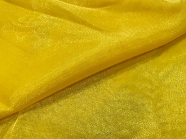 Yellow_Plain_Organza_Fabric_(Price_Per_Meter)