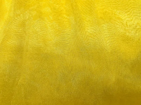 Yellow_Plain_Organza_Fabric_(Price_Per_Meter)