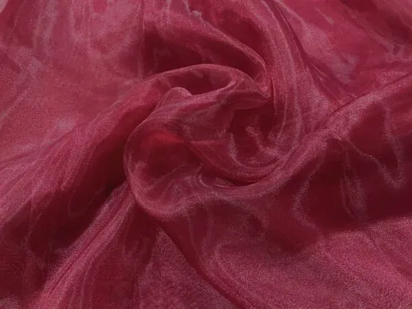 Maroon_Plain_Organza_Fabric_(Price_Per_Meter)