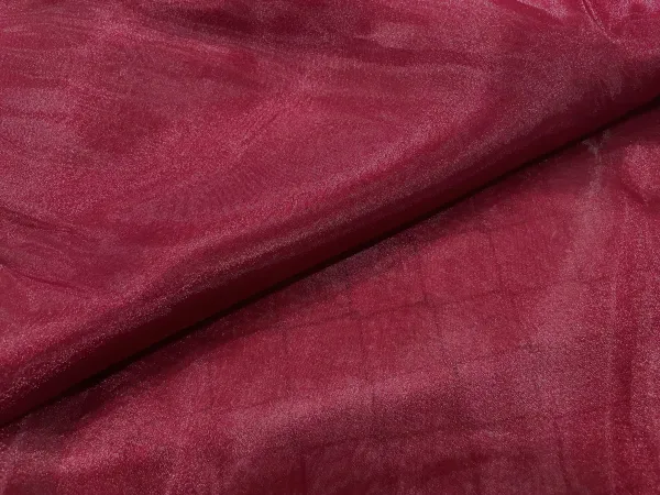 Maroon_Plain_Organza_Fabric_(Price_Per_Meter)