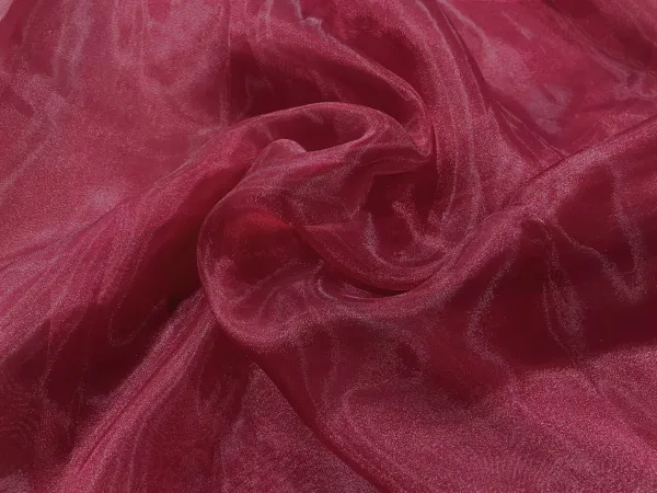 Maroon_Plain_Organza_Fabric_(Price_Per_Meter)