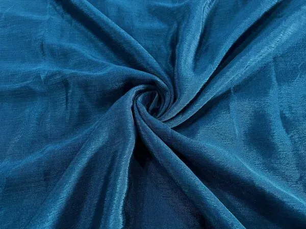 Peacock_Blue_Plain_Chinon_Chiffon_Fabric_(Price_Per_Meter)