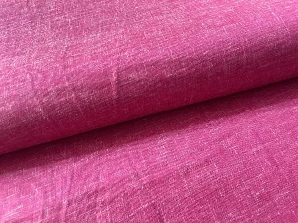 Rani_Pink_Plain_Cotton_Linen_Fabric_(Price_Per_Meter)