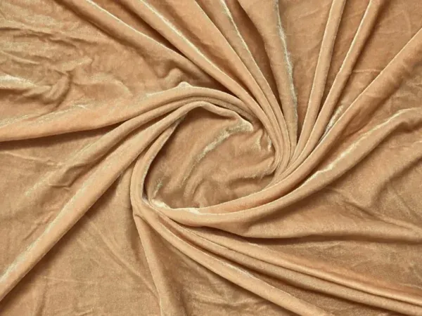 Golden_Brown_Plain_Viscose_Micro_Velvet_Fabric_(Price_Per_Meter)