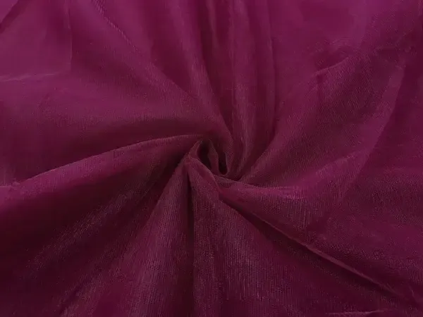 Magenta_Wine_Plain_Soft_Net_Fabric_(Price_Per_Meter)