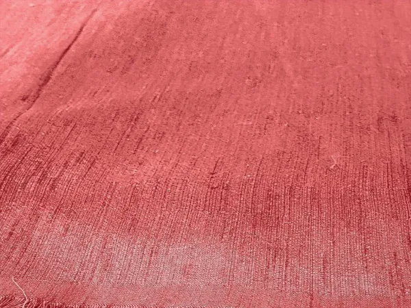 Salmon_Red_Plain_Bangalore_Raw_Silk_Fabric_(Price_Per_Meter)