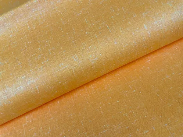 Orange_Yellow_Plain_Cotton_Linen_Fabric_(Price_Per_Meter)
