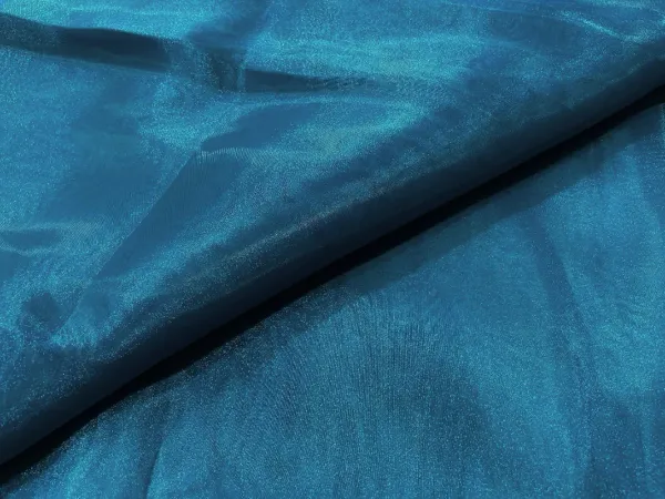 Peacock_Blue_Plain_Organza_Fabric_(Price_Per_Meter)